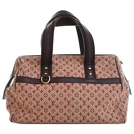 Borsa Louis Vuitton Monogram Mini Lin Josephine GM rossa