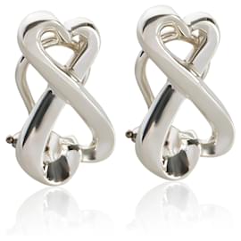 Orecchini Tiffany & Co. Paloma Picasso Loving Heart in argento sterling
