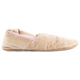 Louis Vuitton Dreamyline Monogram Fabric Hausschuhe in Beige×Pink, Größe EU 39