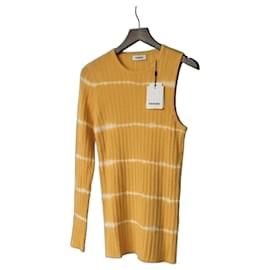 Gelbes Tie-Dye-gestreiftes Top O - Sandro
