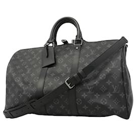 Louis Vuitton Boston Monogram Eclipse Keepall Bandoulière 45