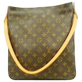 Borsa a tracolla Louis Vuitton Monogram Looping GM