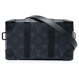 Portafoglio Crossbody Soft Trunk Louis Vuitton Monogram Eclipse Nero