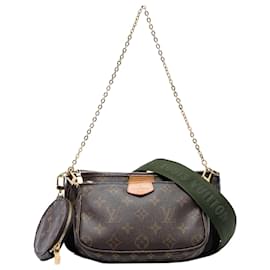Borsa Louis Vuitton Monogram Multi Pochette Accessoires Marrone