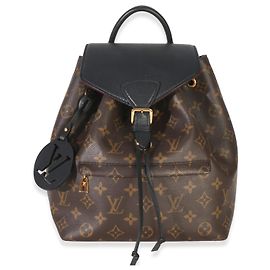Louis Vuitton Black Monogram Canvas Montsouris Backpack PM NM