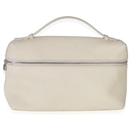 Loro Piana Cream Grained Calfskin Extra Pocket L27