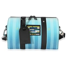 Louis Vuitton Gradient Blue Damier Stripes City Keepall