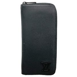 Louis Vuitton Aloegram Zippy Wallet - Noir