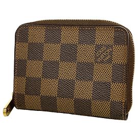 Monedero Louis Vuitton Damier Zippy en Ebene