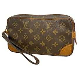 Borsa a pochette Louis Vuitton Monogram Marly Dragonne PM