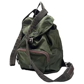 Prada Rucksack aus grünem Nylon