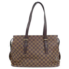 Louis Vuitton Chelsea Damier Coated Canvas Shoulder Bag
