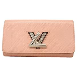 Louis Vuitton Epi Leather Portefeuille Twist Long Wallet