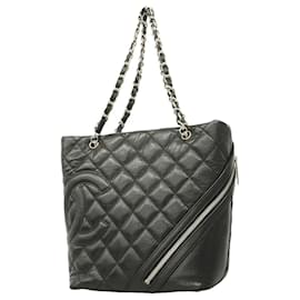 Borsa Tote Chanel Cambon in pelle di vitello