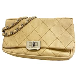 Borsa a tracolla Chanel Beige