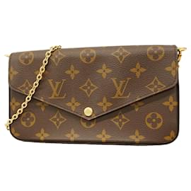 Louis Vuitton Monogram Pochette Felicie Wallet/Shoulder Wallet