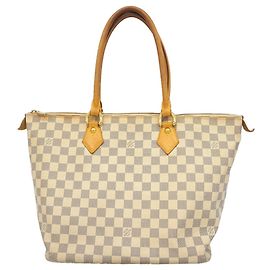Borsa Tote Louis Vuitton Damier Azur Saleya MM