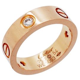 Cartier Love Ring aus 18K Roségold