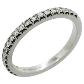 Anello Tiffany & Co. Soleste Half Eternity in Platino e Diamanti