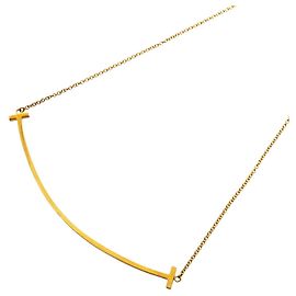 Collana Tiffany & Co. T Smile Large in Oro Giallo 18K