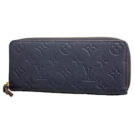 Louis Vuitton Monogram Empreinte Portefeuille Clemence Long Wallet