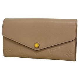 Louis Vuitton Monogram Empreinte Portefeuille Sarah Long Wallet