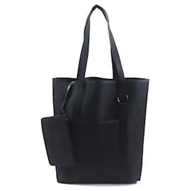 Celine Bolso Tote Cabas Vertical Trekking de nailon negro - Céline