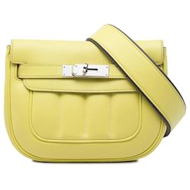 Hermès Yellow Mini Swift Berline Crossbody