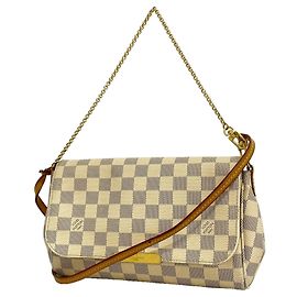 Borsa Louis Vuitton Damier Azur Favorite MM