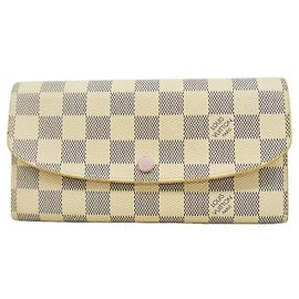 Louis Vuitton Damier Azur Portefeuille Emilie Long Wallet