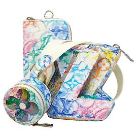 Borsa a tracolla Louis Vuitton Monogram Pastel Block LV