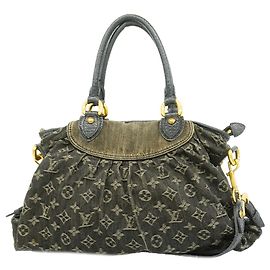 Borsa Louis Vuitton Monogram Denim Neo Cavie MM