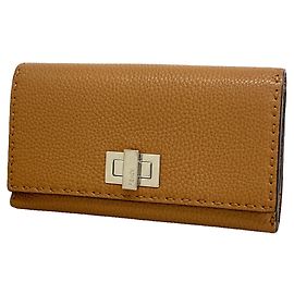 Fendi Selleria Leder-Langbrieftasche