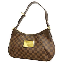 Borsa a tracolla Louis Vuitton Damier Thames PM