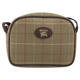 Bolso de hombro Burberry Nova Check de lona