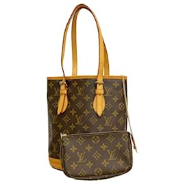 Louis Vuitton Monogram Bucket PM Tote Bag