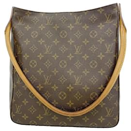 Borsa a tracolla Louis Vuitton Monogram Looping GM