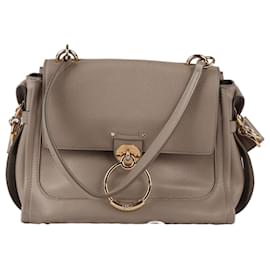 Bolso tote y de hombro Tess Day en piel gris Small - Chloé