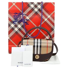 Burberry Borsa a tracolla Highland Mini Tote
