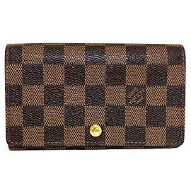 Louis Vuitton Portefeuille Portemonnaie Billets Tresor Damier Wallet
