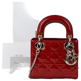 Dior Mini Lady Tote And Shoulder Bag