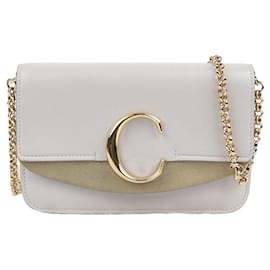 Schulter- und Crossbody-Tasche mit Kette - Chloé