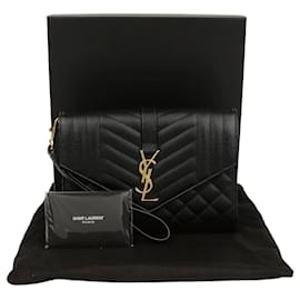 Saint Laurent Pouch a Busta Mix Matelassé