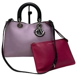 Set Borsa Tote Media e Pochette Diorissimo in Pelle