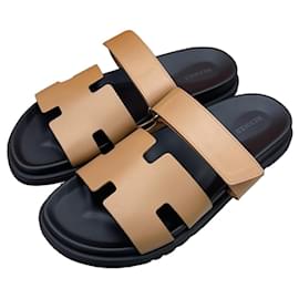 Hermès Sandali ciabatte da uomo Cipre Gold