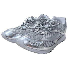 Bottega Veneta Sapatilhas Orbit Silver