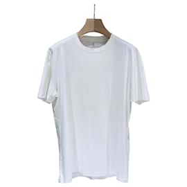 Brunello Cucinelli Baumwoll-T-Shirt mit Rundhalsausschnitt und kurzen Ärmeln Weiß (S级/XL)