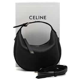 Borsa tote e a tracolla Tin Lulu in vitello grana nera - Céline