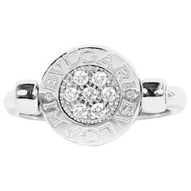 Anello Flip Onice Nero e Pavé di Diamanti - Bulgari