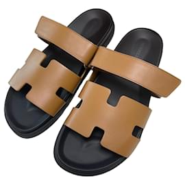 Sandali ciabatte da uomo Cipre Gold - Hermès